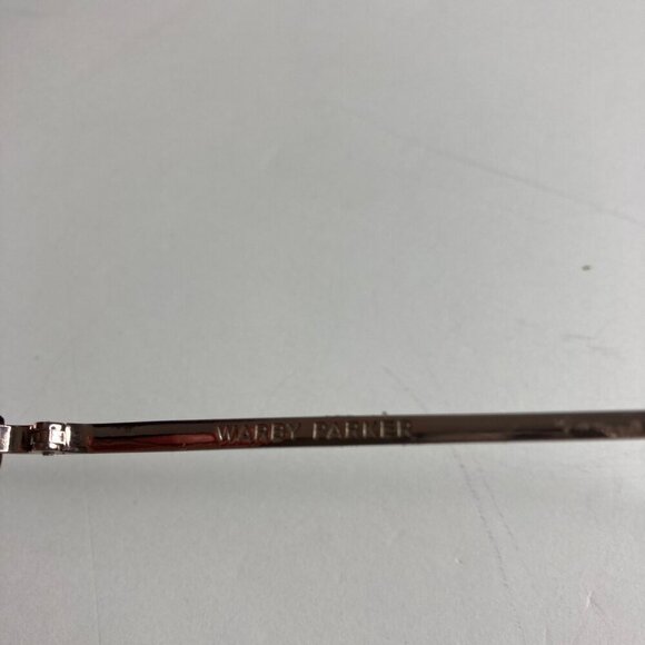 Warby Parker Blair Eyeglass Frames Rose Gold 55-18-145 Rounded Cat Eye‎ Unique - Picture 11 of 15